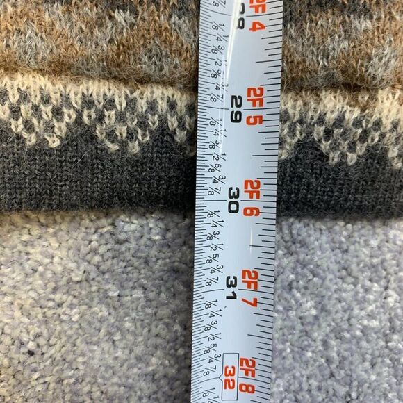 Knight of New Zealand 100% Alpaca Cardigan Sweater Hand Knit Women's Size M - Picture 8 of 11